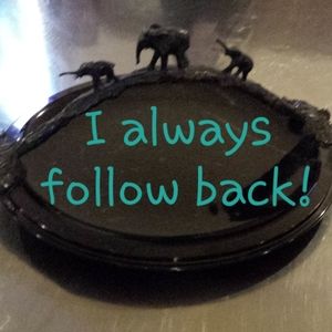 I always follow back!
